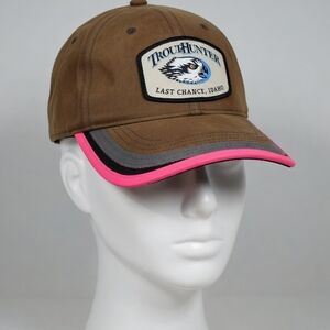 Brown Cap with  Gray Accents